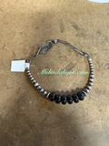 Cow Chain and onyx bracelet