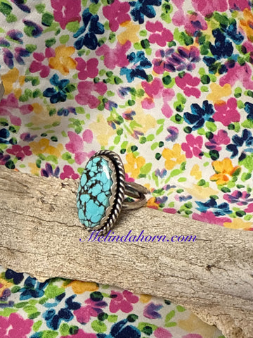 #8 turquoise ring