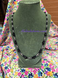 Onyx & sterling necklace