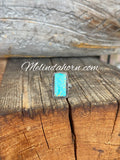 #8 Turquoise rectangle Ring - Size 8 1/2