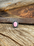 Pink Conch Round Ring - Size 9.5