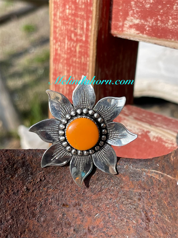 Sunflower pendant