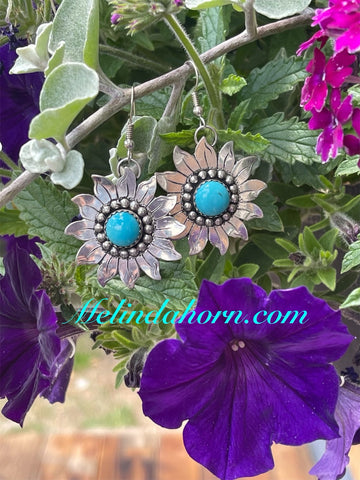 Sterling Silver Sunflowers
